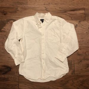 White button down shirt 10/12